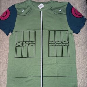 Green and Blue Graphic Men's Tee